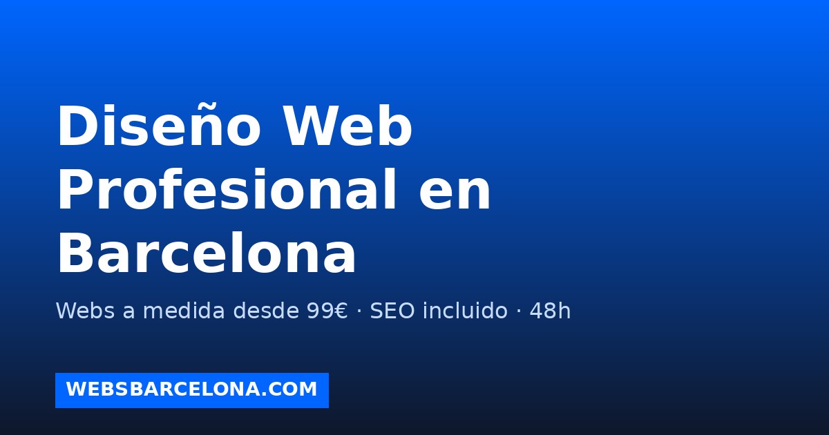 Agencia web Barcelona